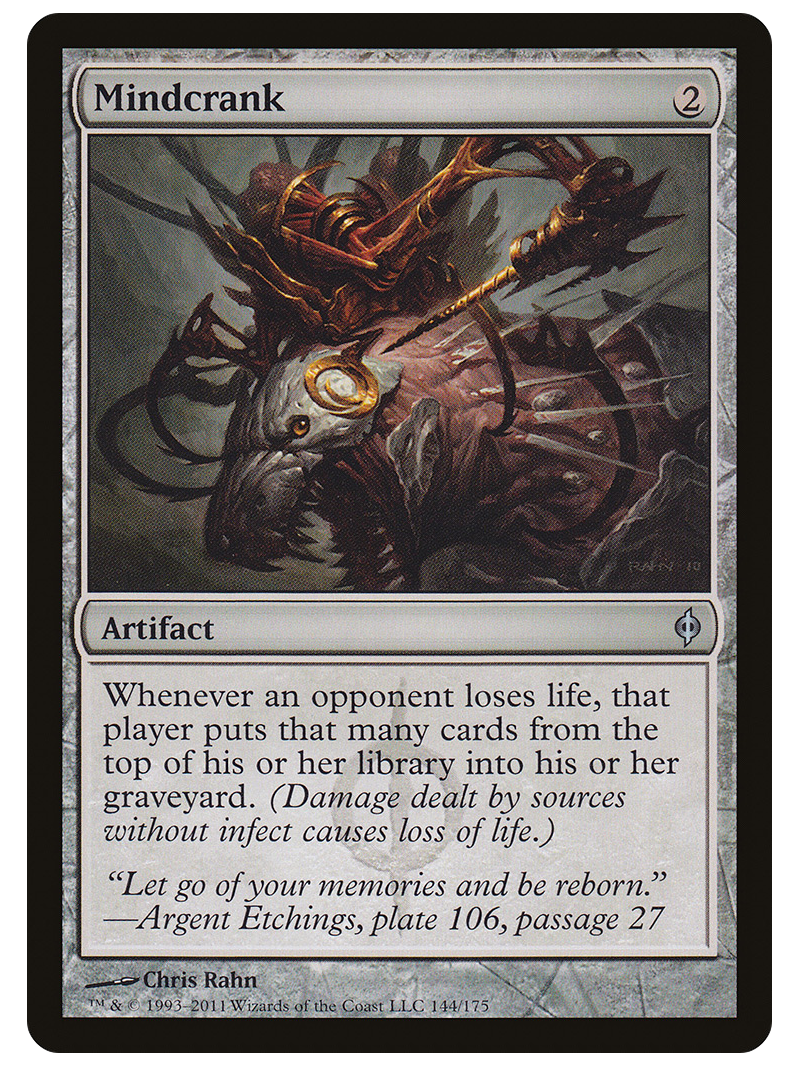 Mindcrank - New Phyrexia - Artist's Proof — The Art of Chris Rahn